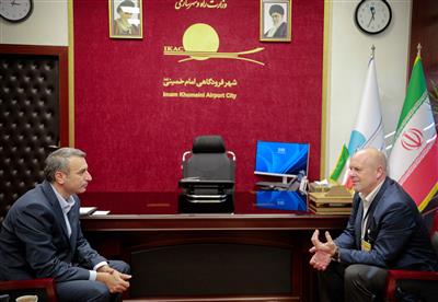 Meeting of IKAC CEO with Lufthansa Station Manager