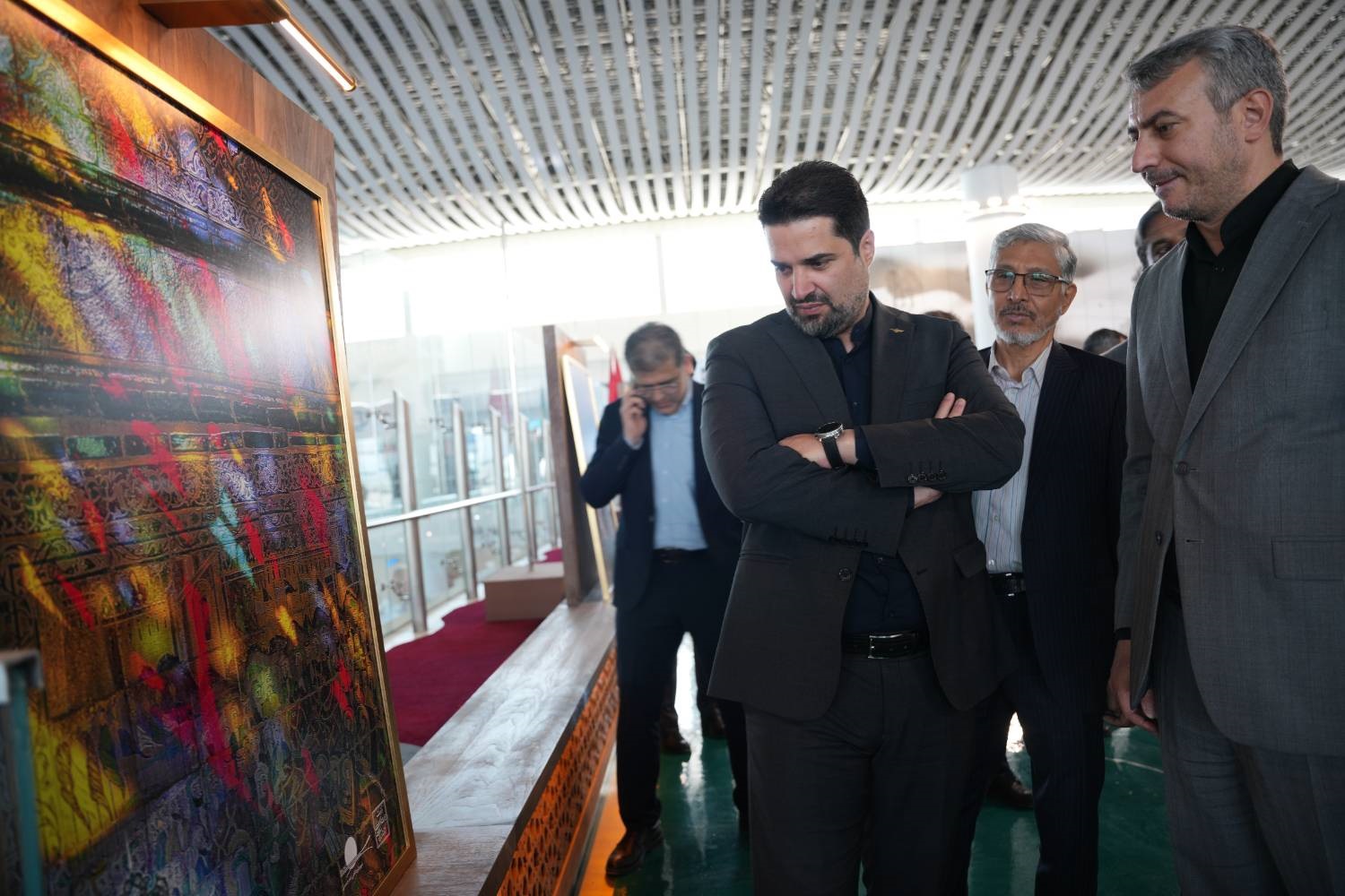 بازدید میدانی معاون وزیر و رئیس سازمان هواپیمایی كشوری از میزان آمادگی پذیرش زائران اربعین حسینی ۱۴۰۵ در ترمینال سلام