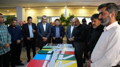 بازدید رئیس مركز حراست وزارت راه و شهرسازی و مدیرعامل شهر فرودگاهی امام خمینی(ره)
